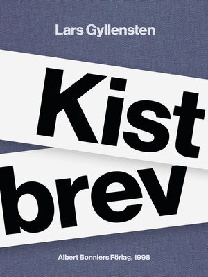 cover image of Kistbrev